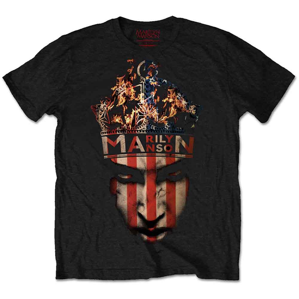 Marilyn Manson Crown Mens T Shirt