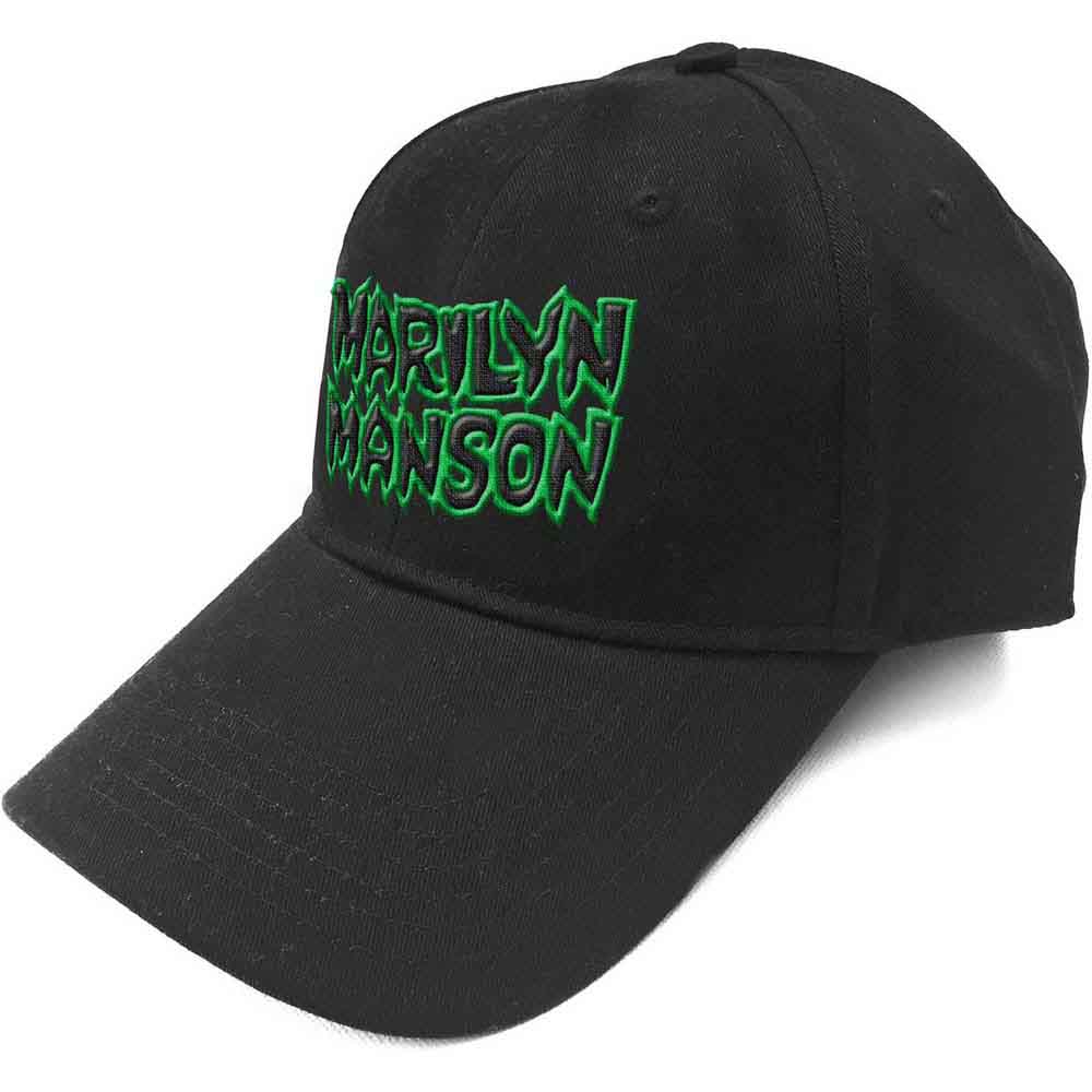 Marilyn Manson Logo Hat Black