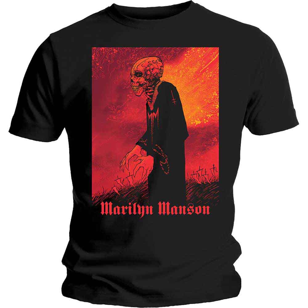 Marilyn Manson Mad Monk Mens T Shirt
