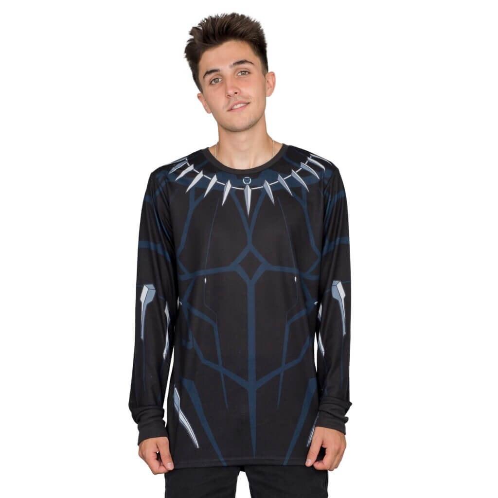 Marvel Comics Black Panther Long Sleeve T Shirt