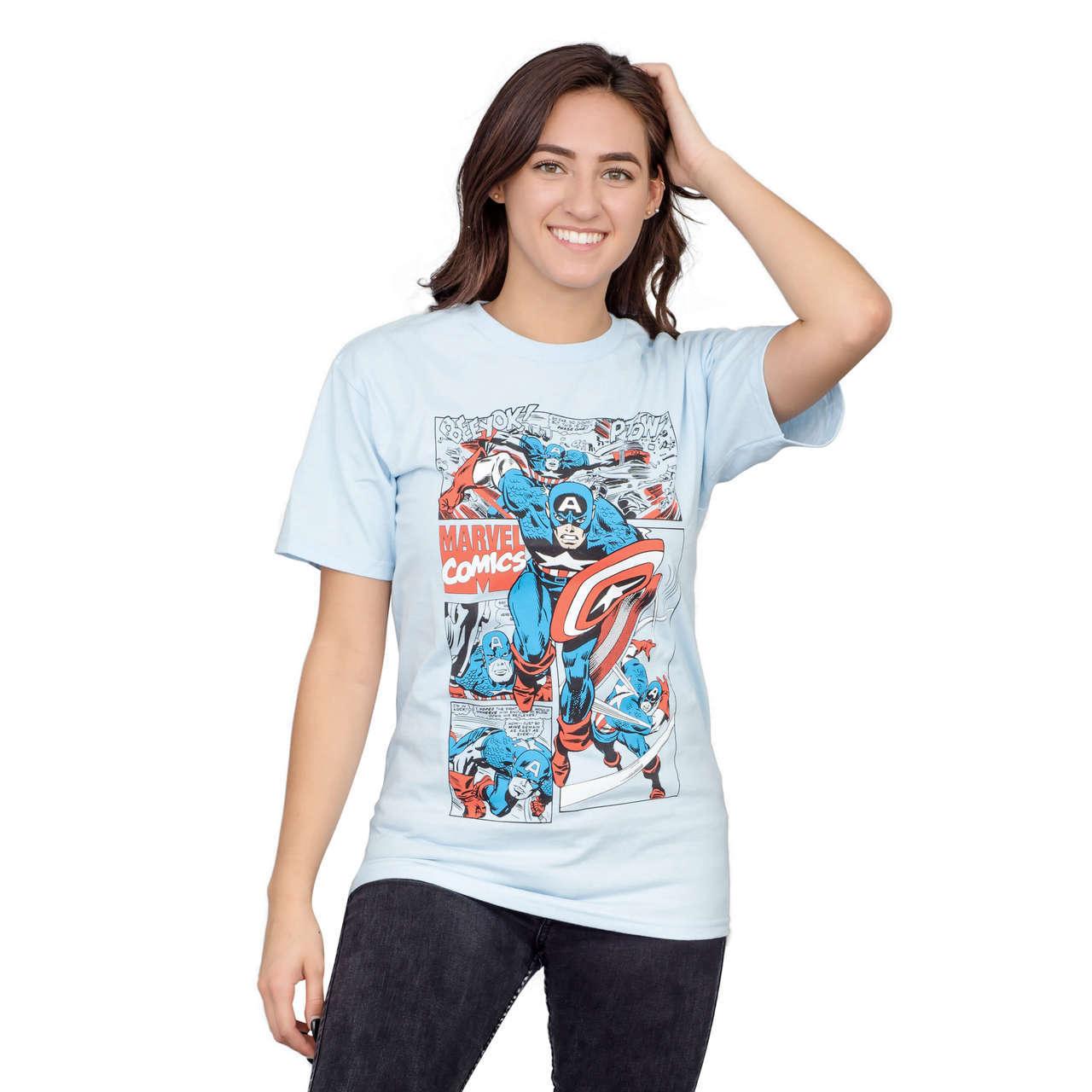 Marvel Comics Captain America Comic T Shirt