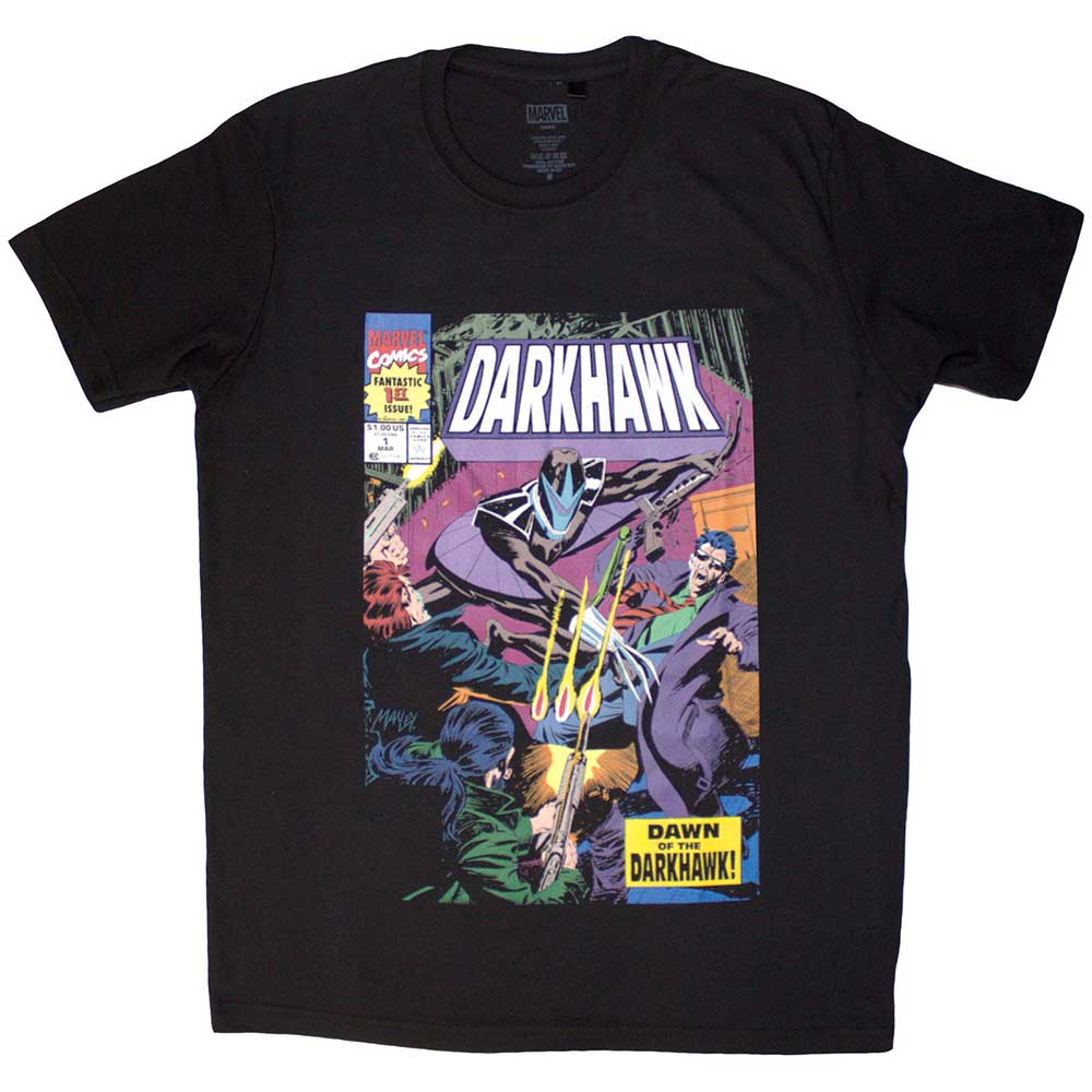 Marvel Comics Darkhawk Comic Cover Mens T Shirt