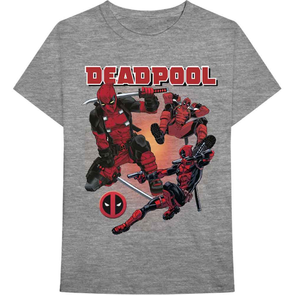 Marvel Comics Deadpool Collage 1 Mens T Shirt