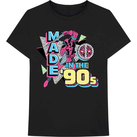 Marvel Comics Deadpool Made In The 90s Mens T Shirt