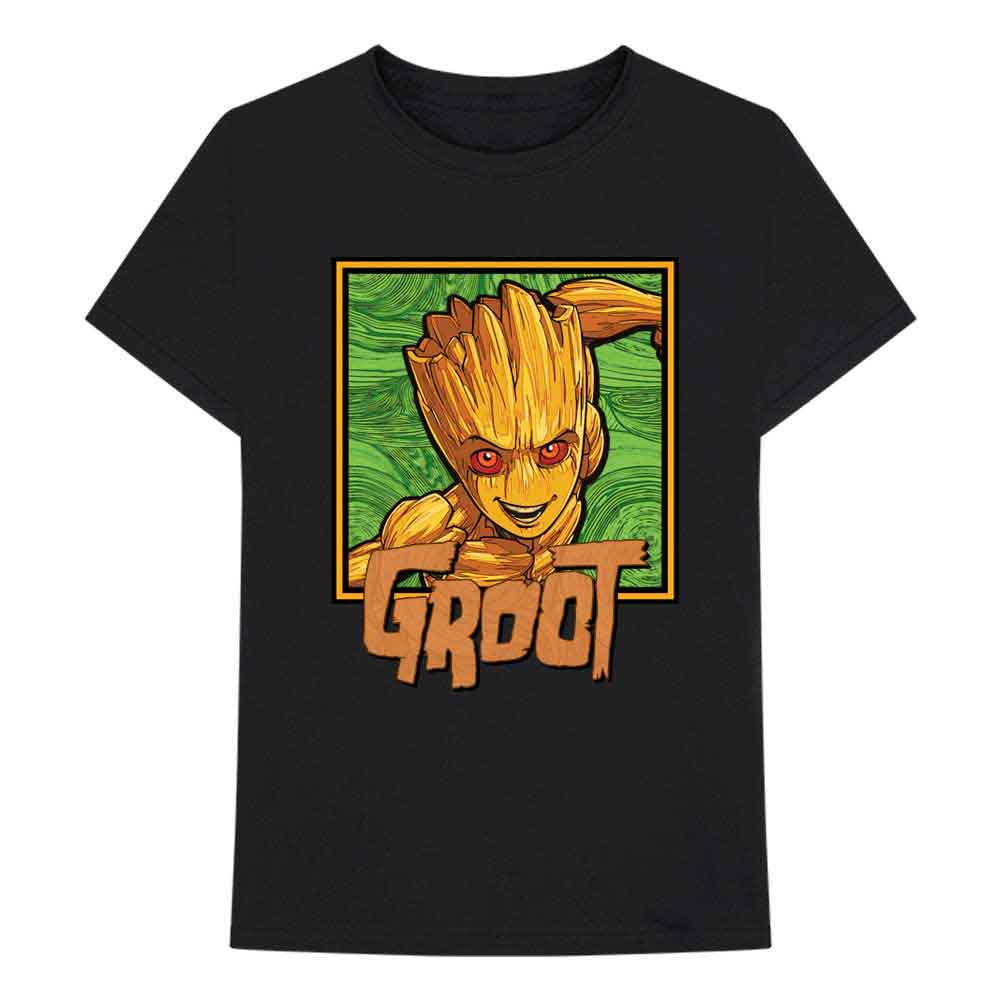 Marvel Comics I am Groot - Groot Square Mens T Shirt