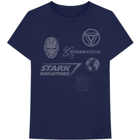 Marvel Comics Iron Man Stark Expo Mens T Shirt