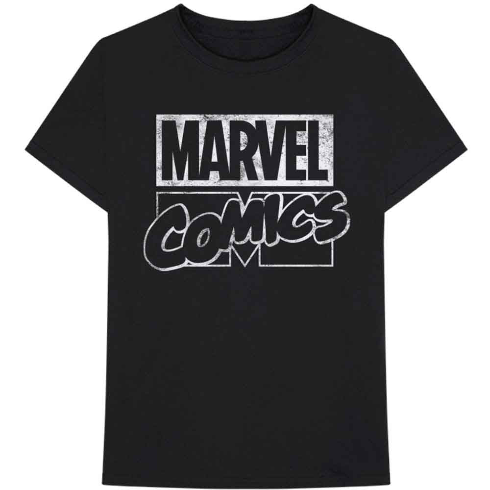 Marvel Comics Logo Mens T Shirt