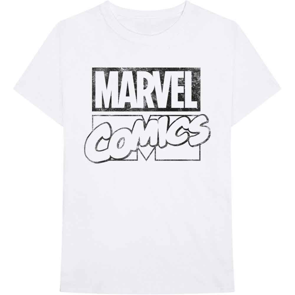 Marvel Comics Logo Mens T Shirt