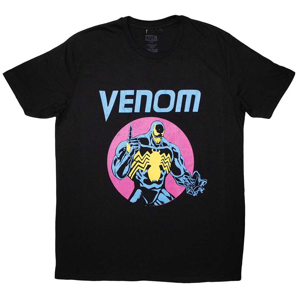 Marvel Comics Venom Purple Circle Mens T Shirt