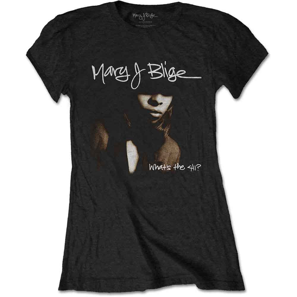 Mary J Blige Cover Womens T Shirt