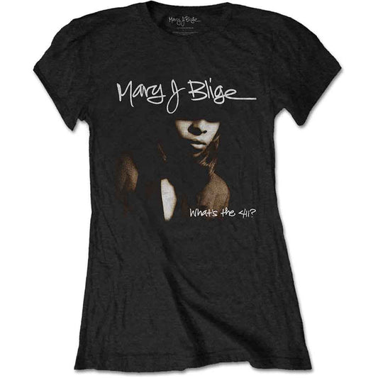 Mary J Blige Cover Womens T Shirt