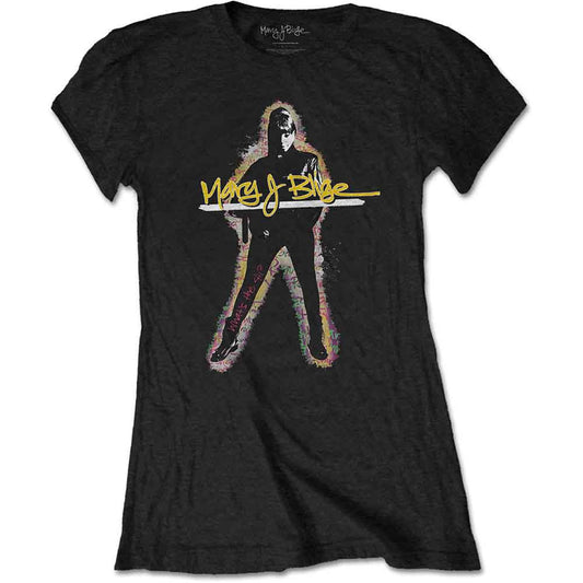 Mary J Blige Glow Womens T Shirt