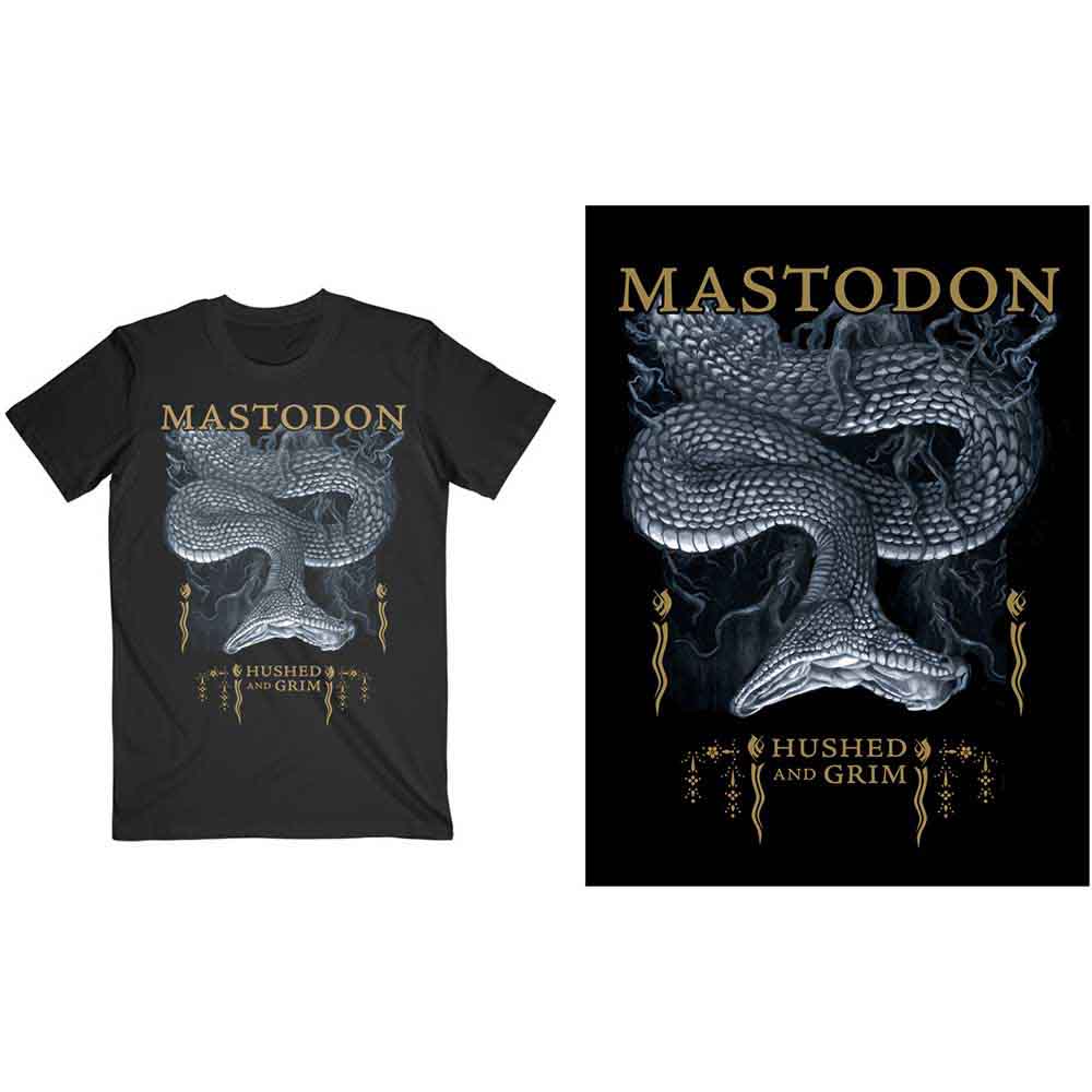 Mastodon Hushed Snake Mens T Shirt