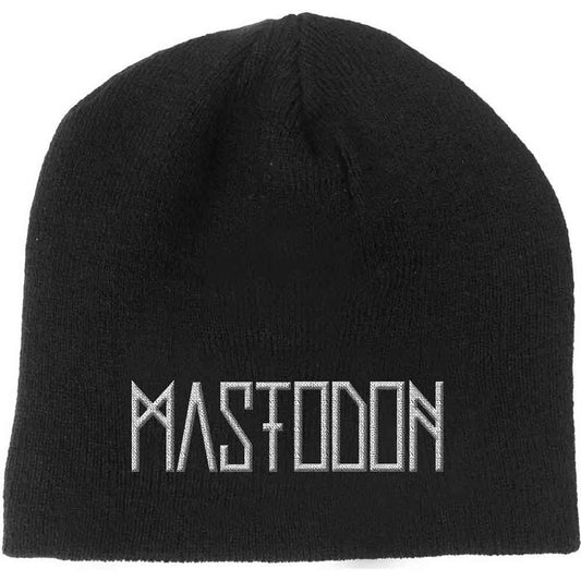 Mastodon Logo Beanie Hat Black