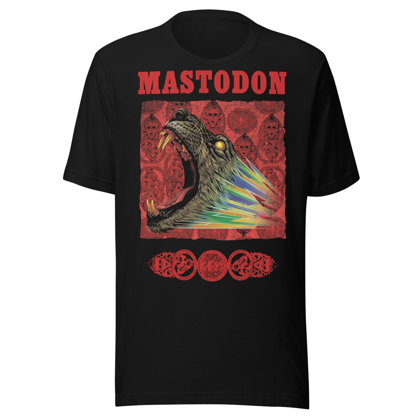 Mastodon - Naked Pyramid Jumbo Print T Shirt