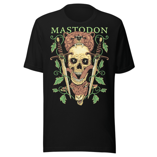 Mastodon - On the Road Jumbo Print T Shirt