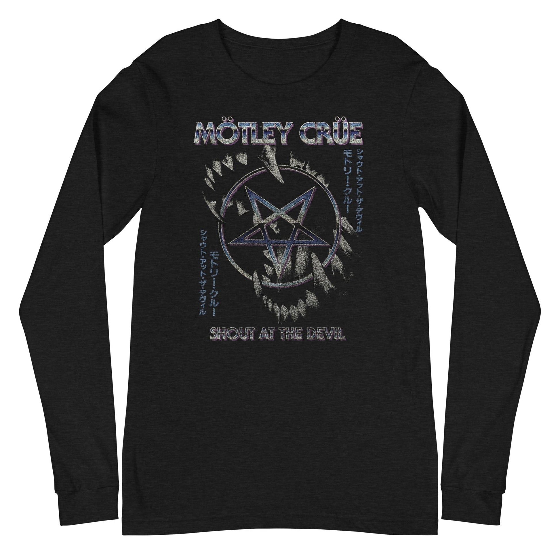 Motley Crue - Pentagram Long Sleeve Shirt