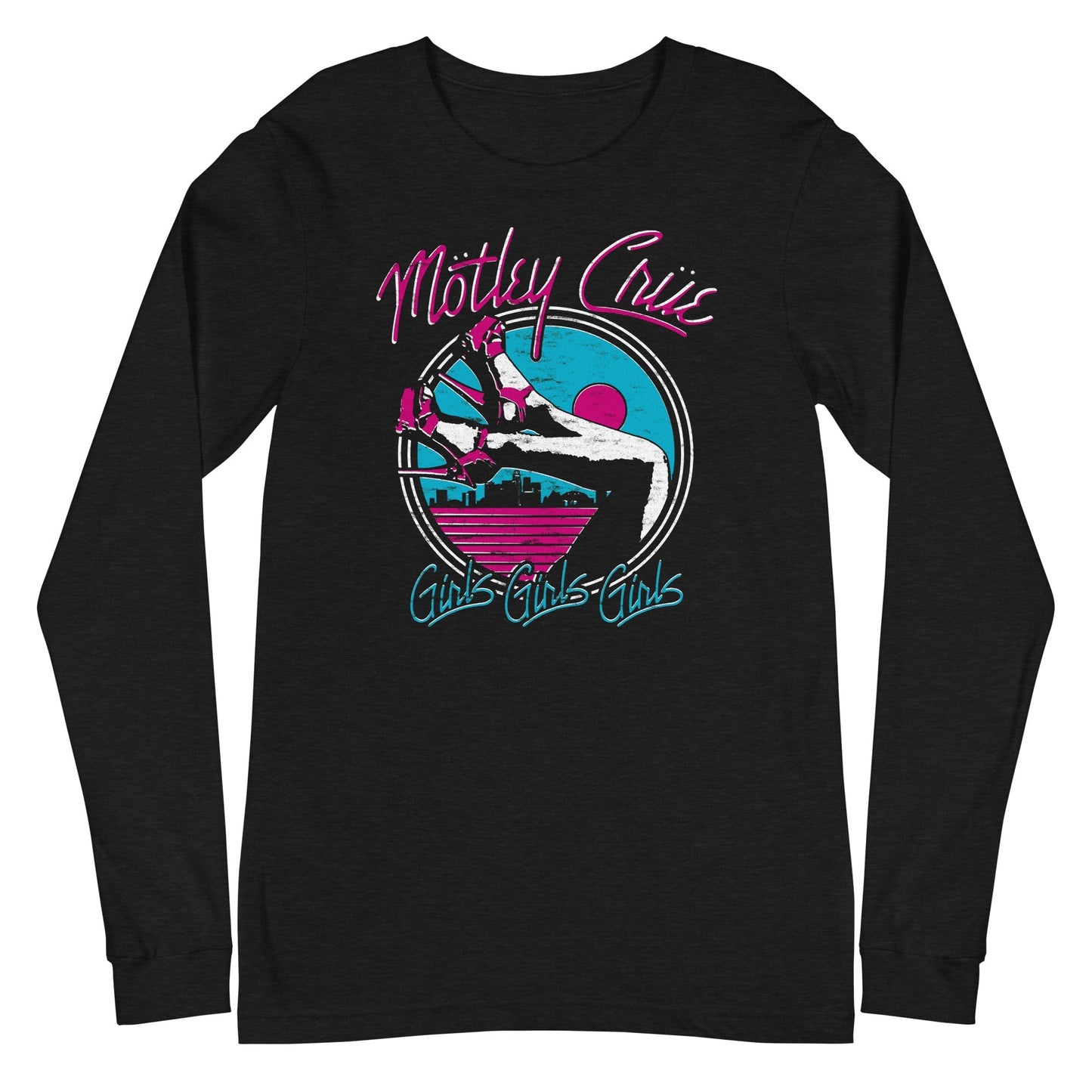 Motley Crue - Miami Girls Long Sleeve Shirt