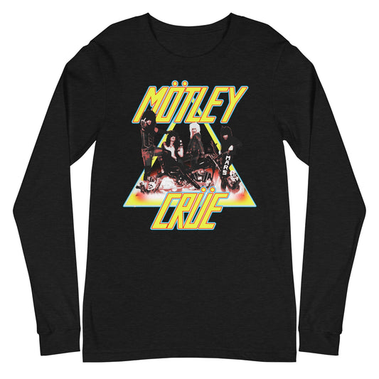 Motley Crue - Triangle Logo Long Sleeve Shirt