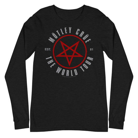 Motley Crue - The World Tour Long Sleeve Shirt