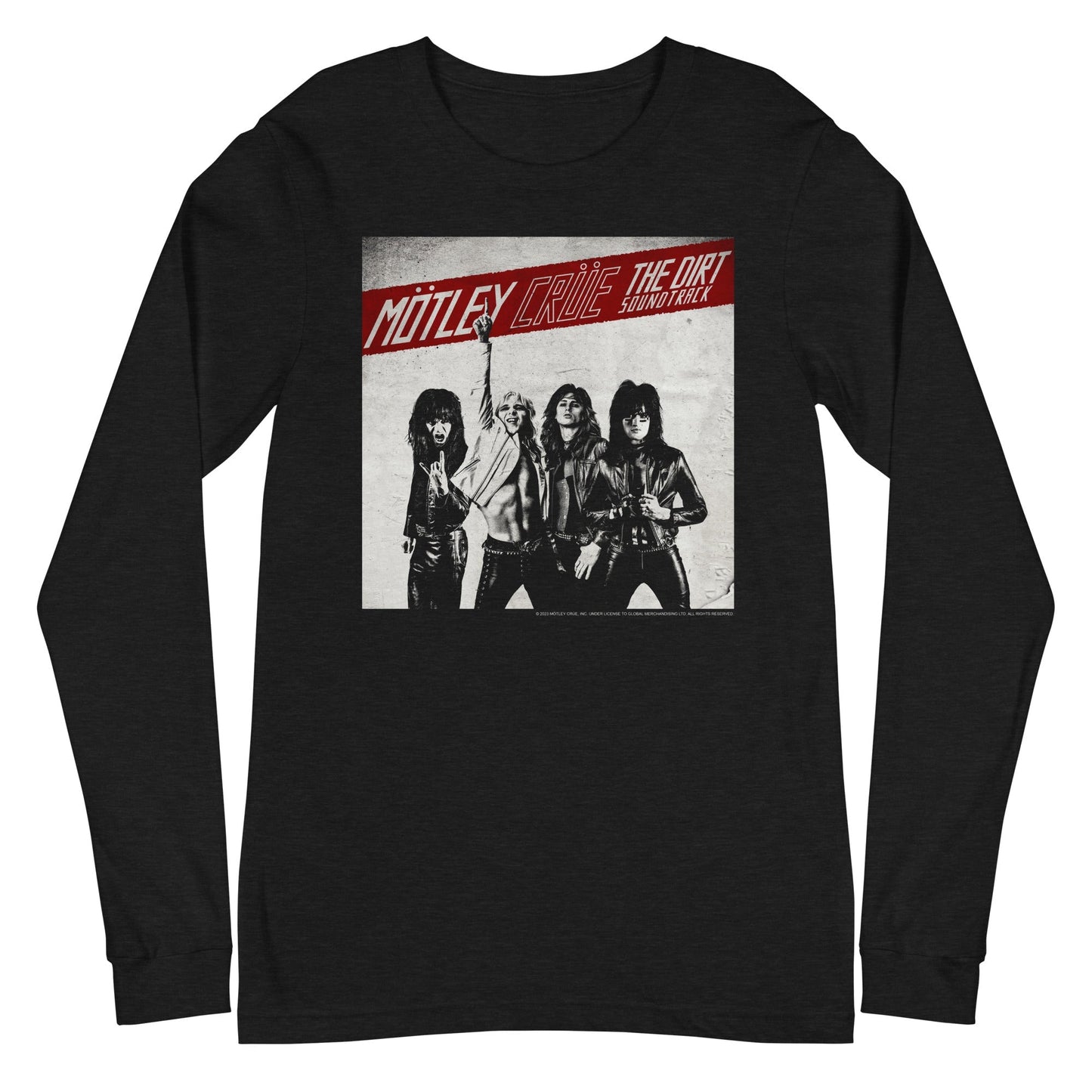 Motley Crue - The Dirt Cover Long Sleeve Shirt
