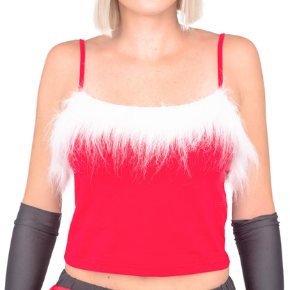 Mean Girls Jingle Bell Santa Claus Halloween Costume Set