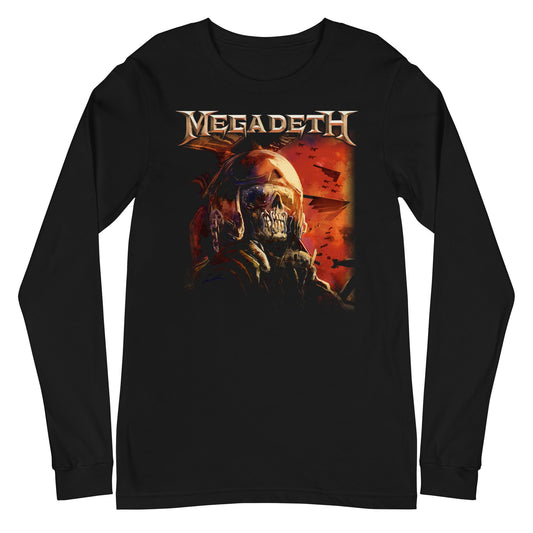 Megadeth - Vic Staring Long Sleeve Shirt