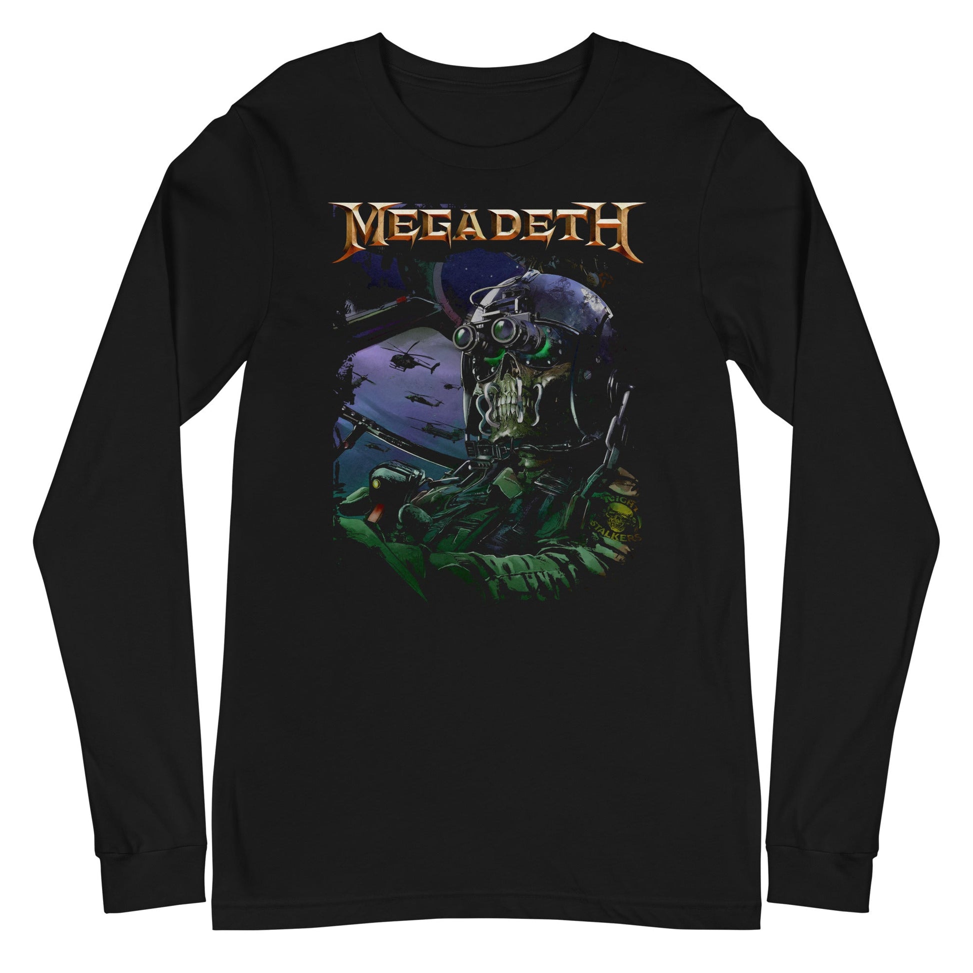 Megadeth - Night Vision Long Sleeve Shirt