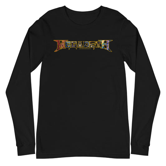 Megadeth - Vic Lettered Logo Long Sleeve Shirt