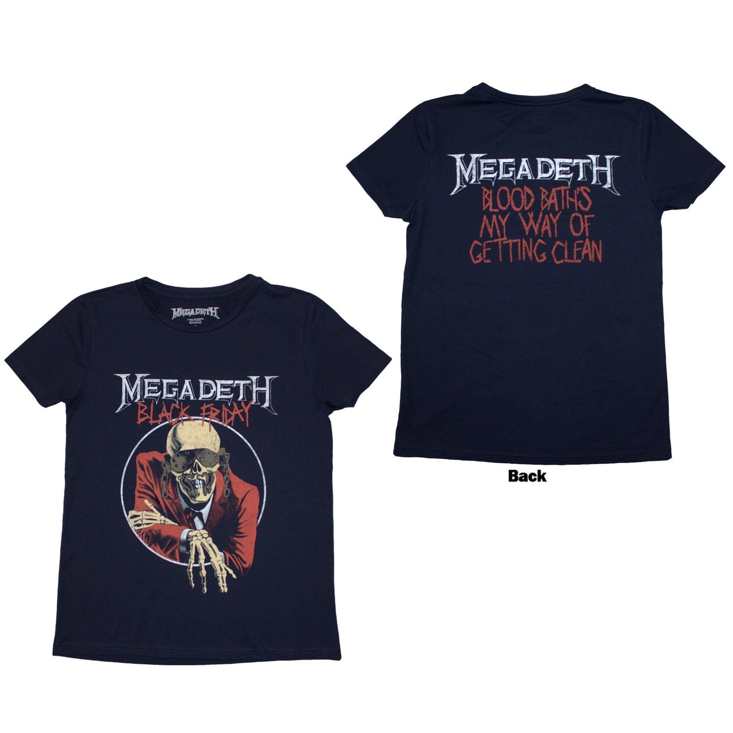 Megadeth Black Friday Womens T Shirt