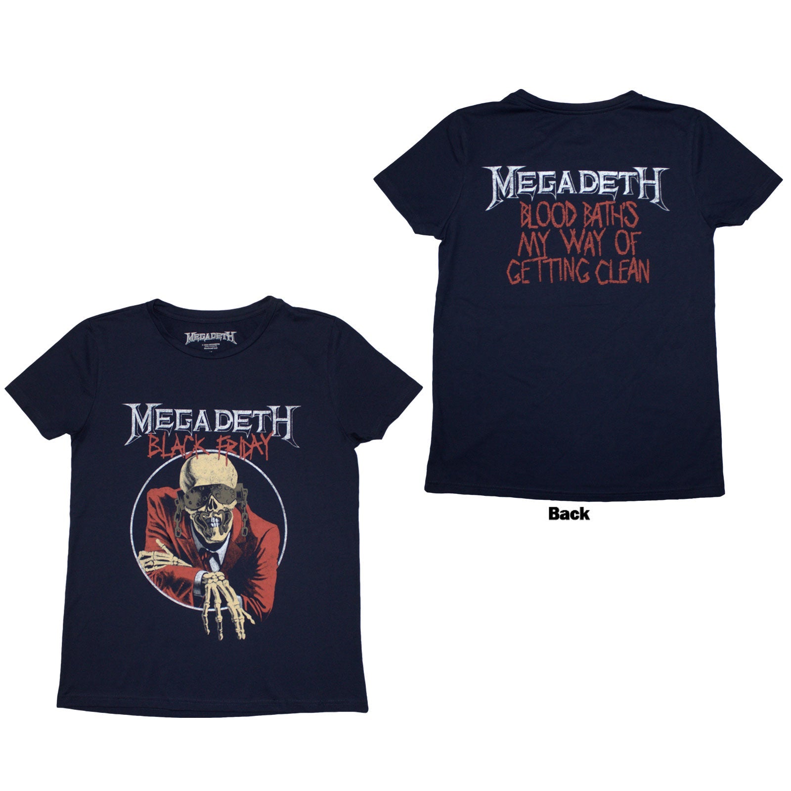 Megadeth Black Friday Womens T Shirt