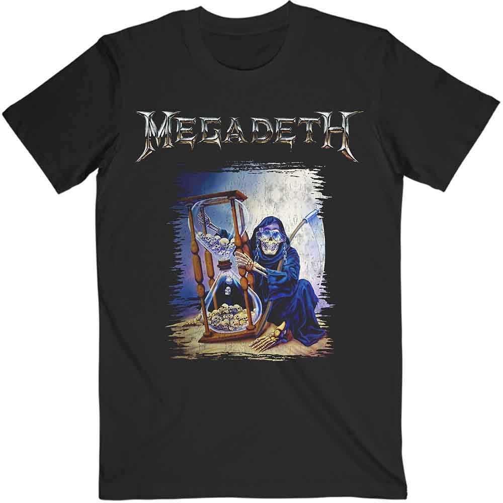 Megadeth Countdown Hourglass Mens T Shirt