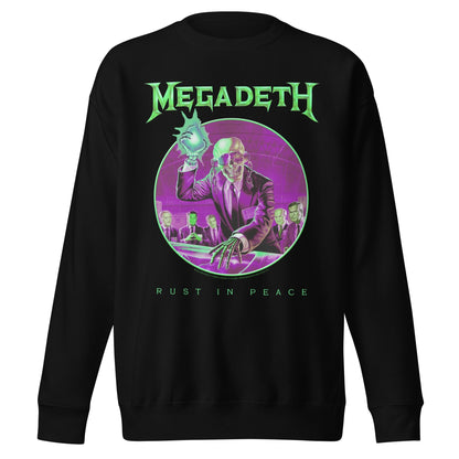 Megadeth - Green Rust Jumbo Print Sweatshirt