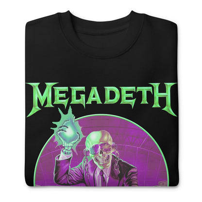 Megadeth - Green Rust Jumbo Print Crewneck Sweatshirt