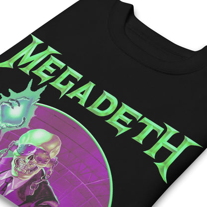 Megadeth - Green Rust Jumbo Print Crewneck Sweatshirt