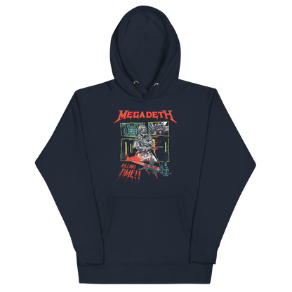 Megadeth - Killing Time Hoodie - Navy
