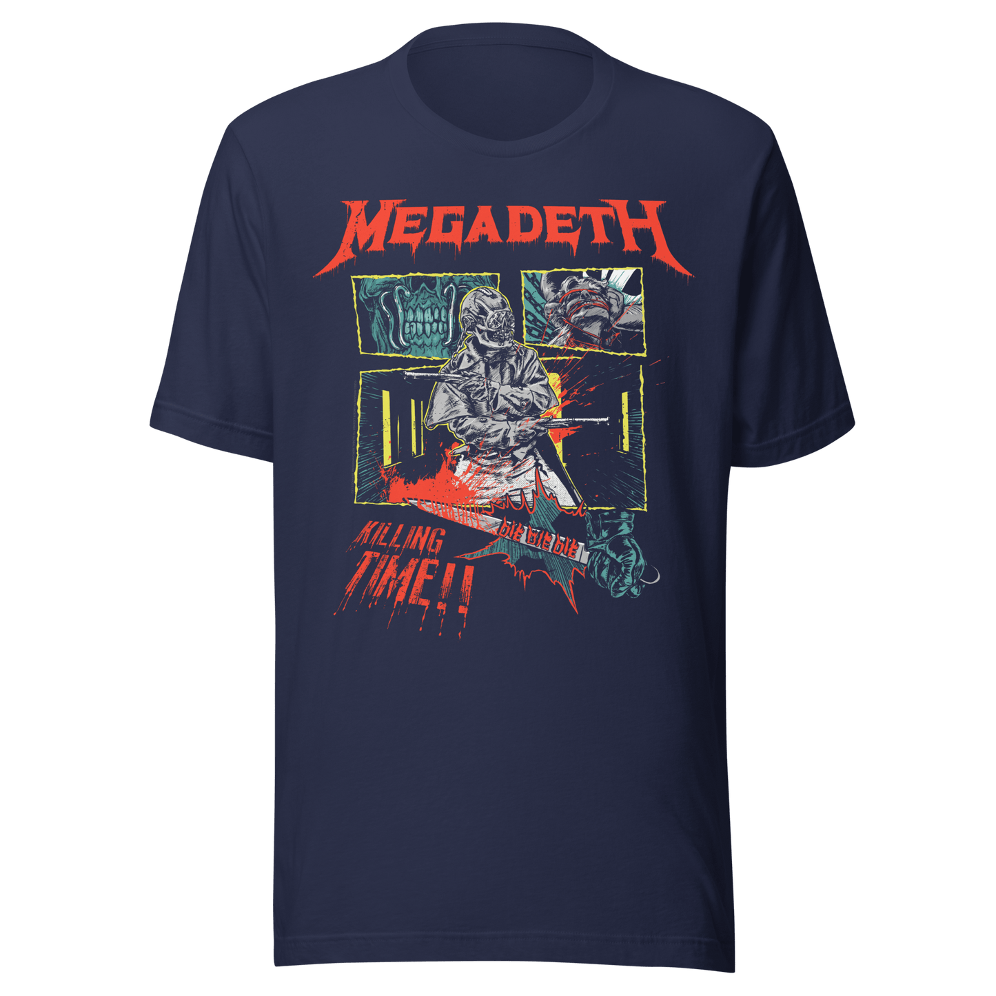 Megadeth - Killing Time Jumbo Print T Shirt