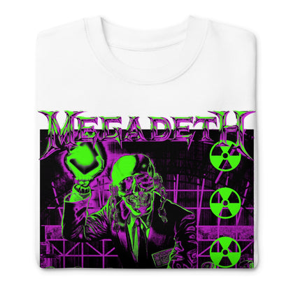 Megadeth - Neon Rust in Peace Jumbo Print Crewneck Sweatshirt