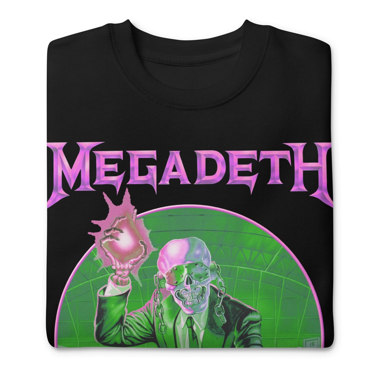 Megadeth - Purple Rust Jumbo Print Crewneck Sweatshirt