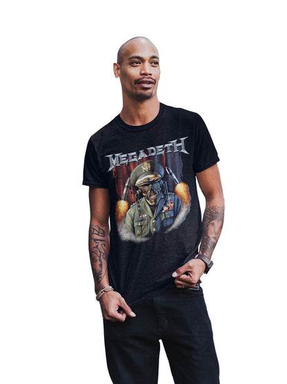 Megadeth - Rattlehead Vic Jumbo Print T Shirt