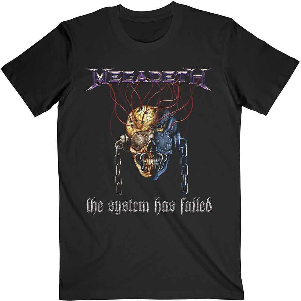 Megadeth Systems Fail Mens T Shirt
