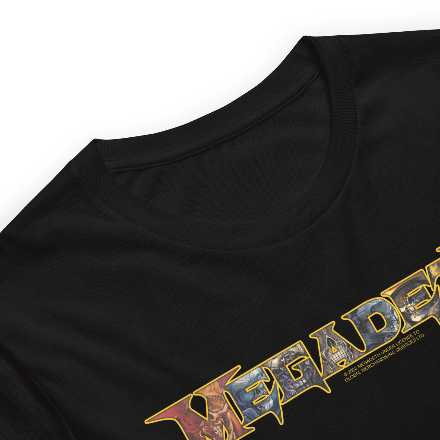 Megadeth - Vic Lettered Logo T Shirt