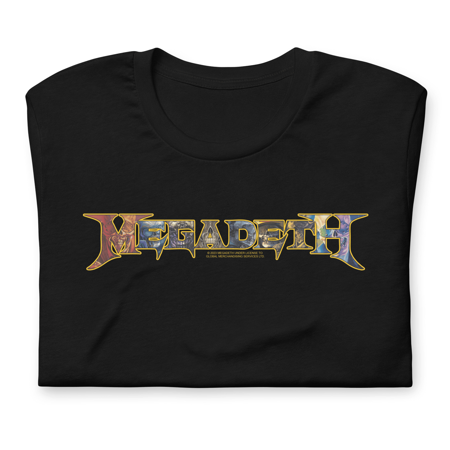 Megadeth - Vic Lettered Logo T Shirt