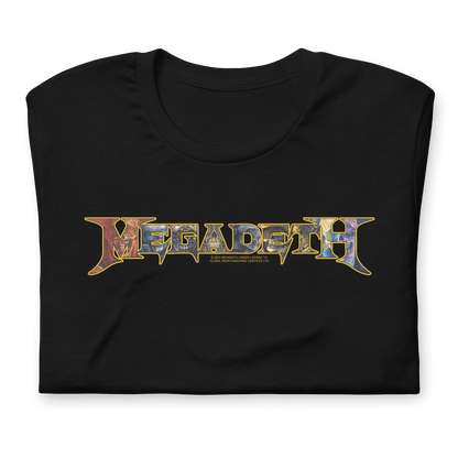 Megadeth - Vic Lettered Logo T Shirt