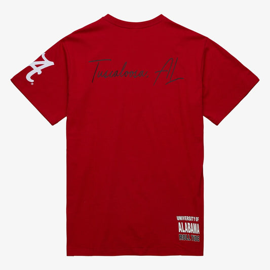 Alabama Crimson Tide - NCAA Double Clutch Premium Logo Mens T Shirt