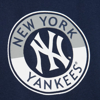 New York Yankees - MLB Navy Double Clutch Premium Logo Mens T Shirt