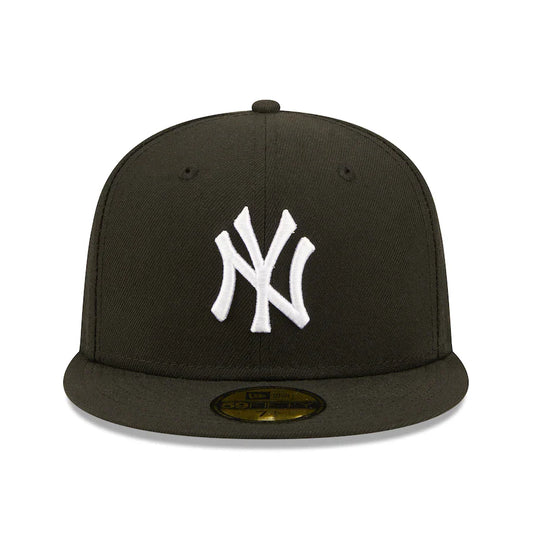 New York Yankees - 59Fifty Black Team Logo Men's Hat New Era