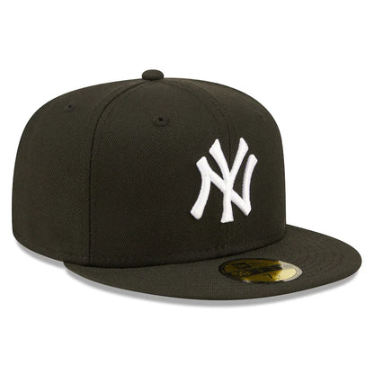 New York Yankees - 59Fifty Black Team Logo Men's Hat New Era