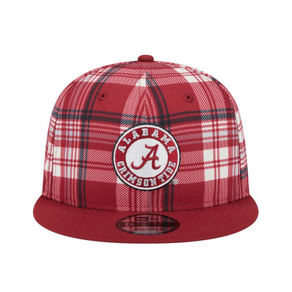 Alabama Crimson Tide - 9Fifty Plaid Snapback Hat New Era