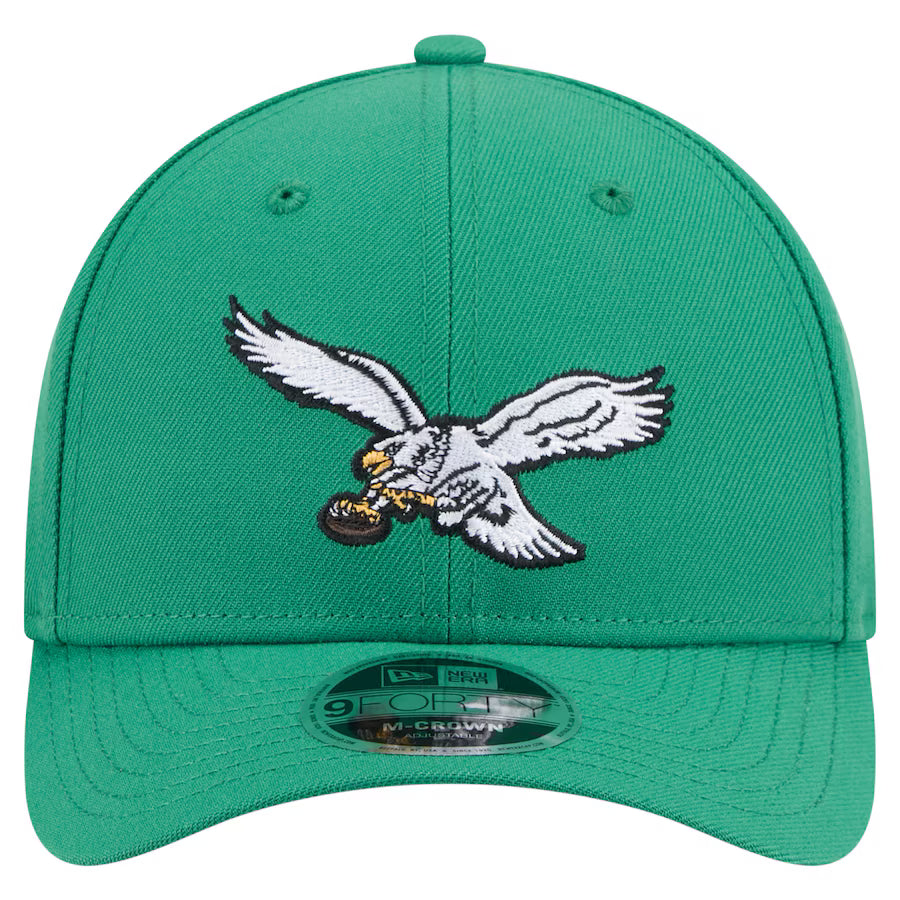 Philadelphia Eagles - 9Forty M-Crown Team Kelly Green Adjustable Hat New Era